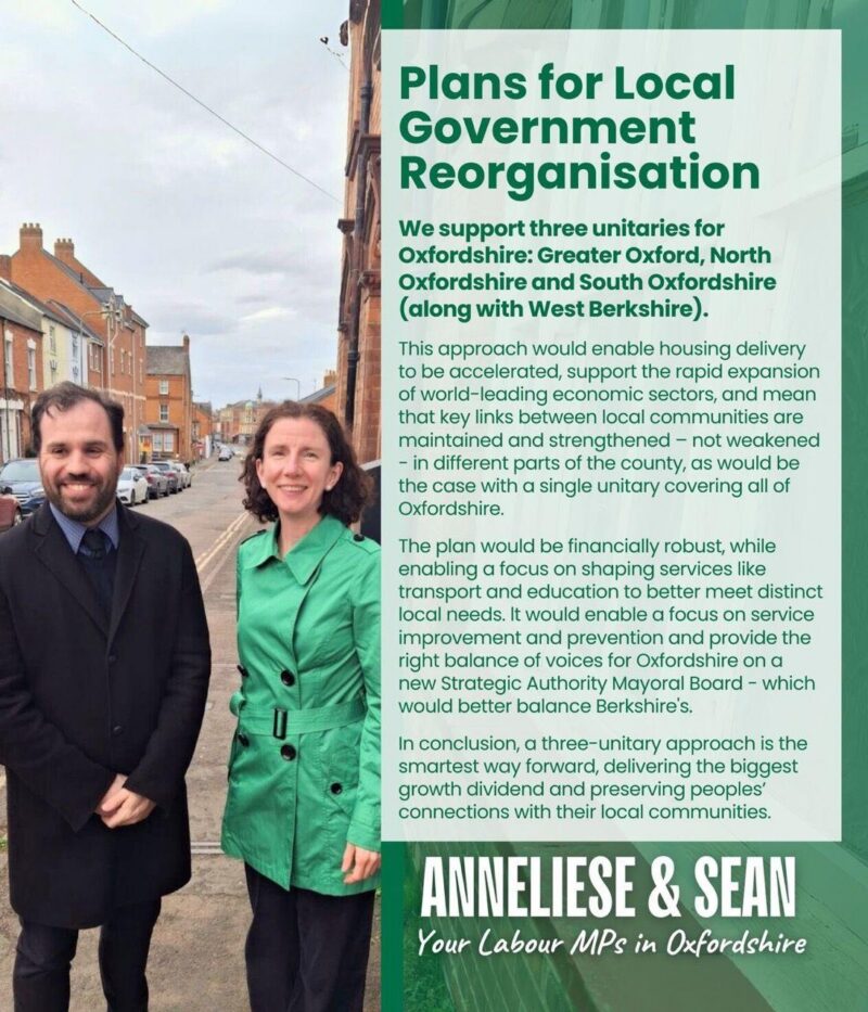 Anneliese Dodds MP and Sean Woodcock MP